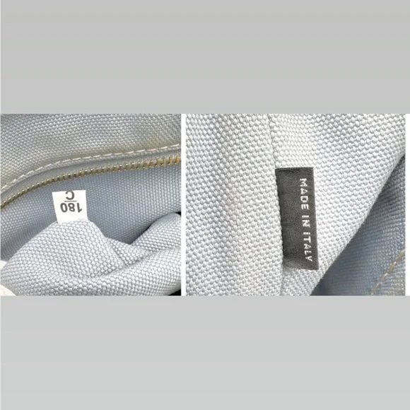 *SOLD*PRADA Canapa Small Tote With Original Cards of Authencity and Dust Bag. - Picture 5 of 14